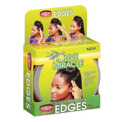 African Pride Olive Miracle Super Hold e bordas suaves