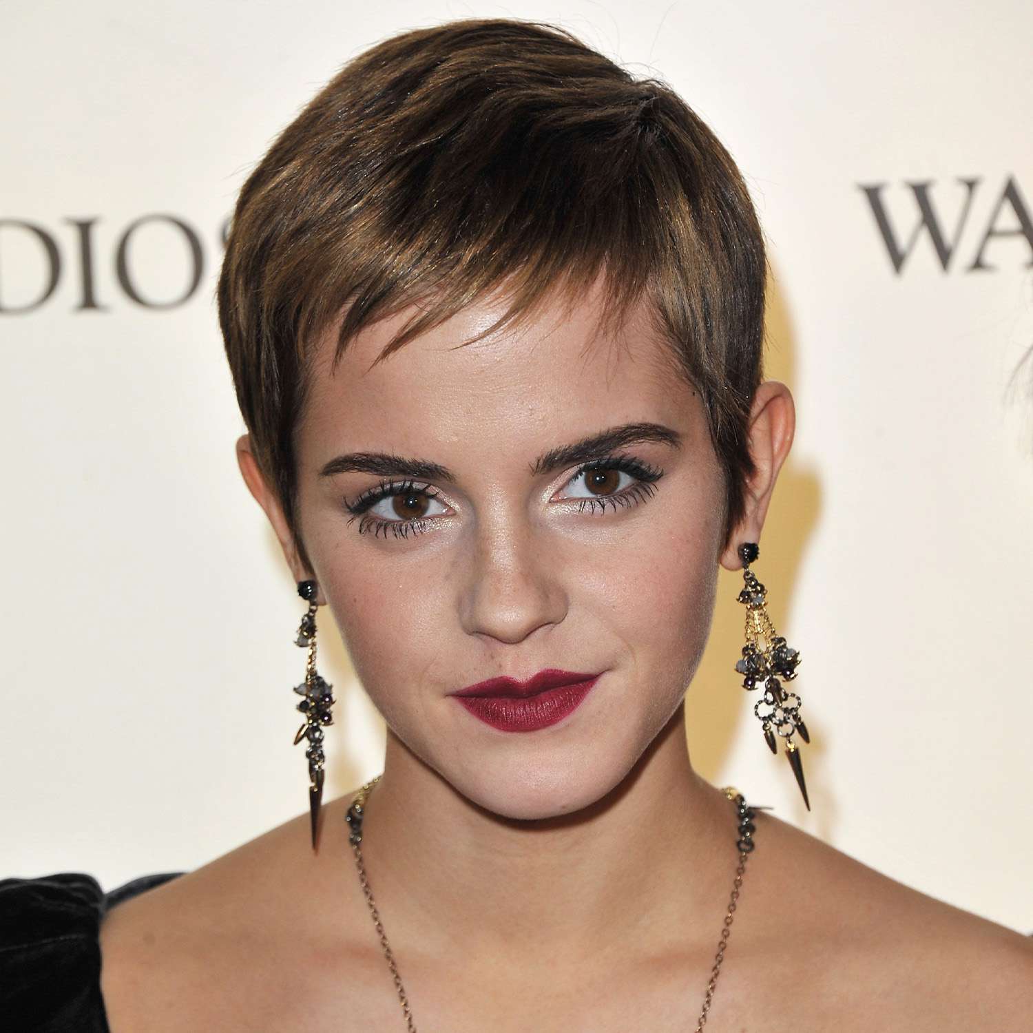 Emma Watson com corte pixie em 2010