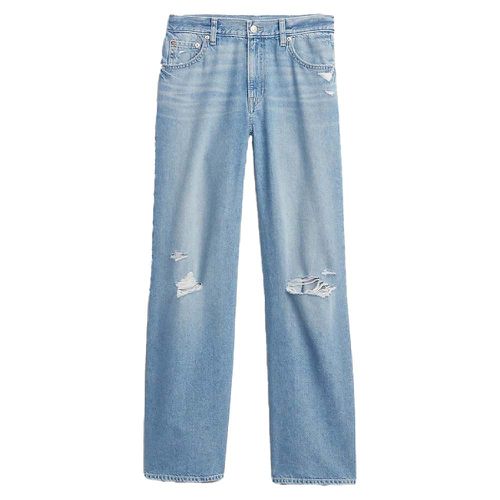 Jeans Washwell de cintura baixa ($ 90)