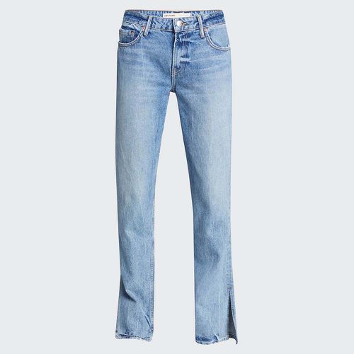 Jeans Hailey de cintura baixa e corte reto ($ 235)