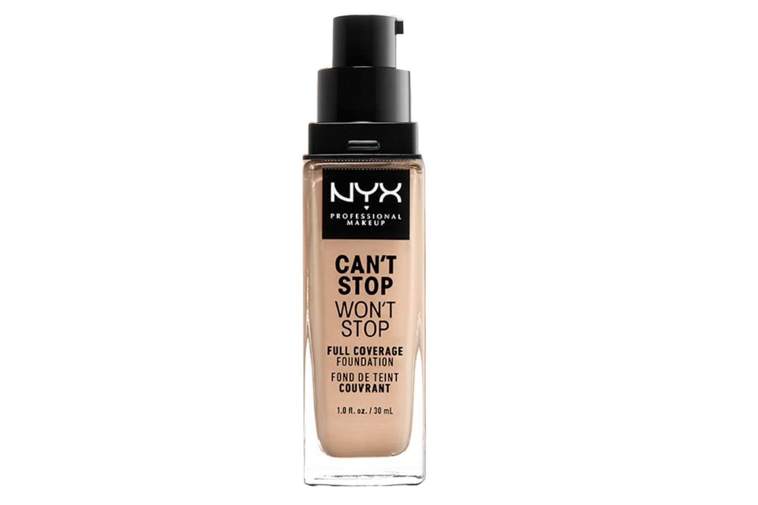 NYX Professional Makeup CanM Won 'Won' Fundação de cobertura completa