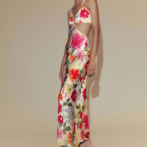 Poppies Silk Dress (US $ 348)